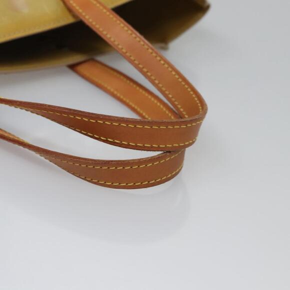 LOUIS VUITTON Monogram Vernis Reade MM Hand Bag Beige M91141 - Picture 8 of 13